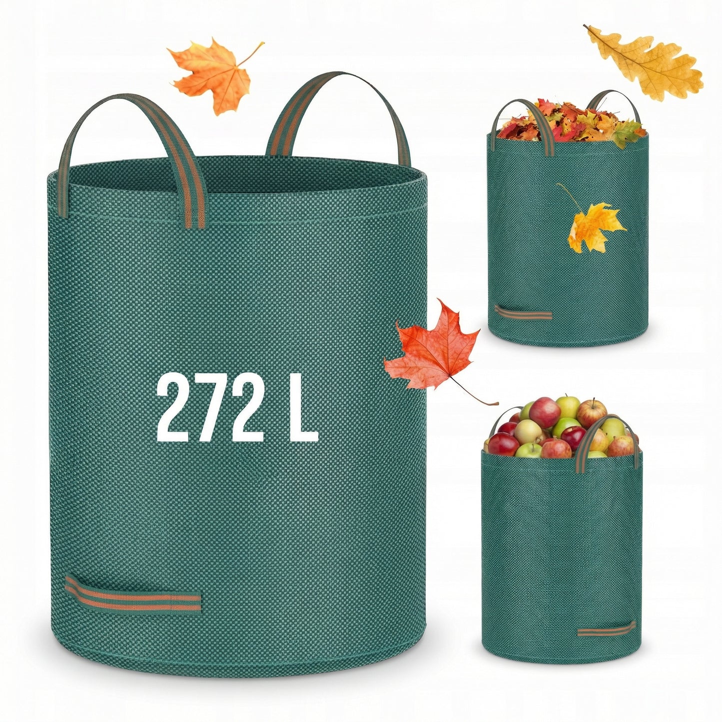 Sac pentru Deșeuri de Grădină - Container pentru Iarbă 272L