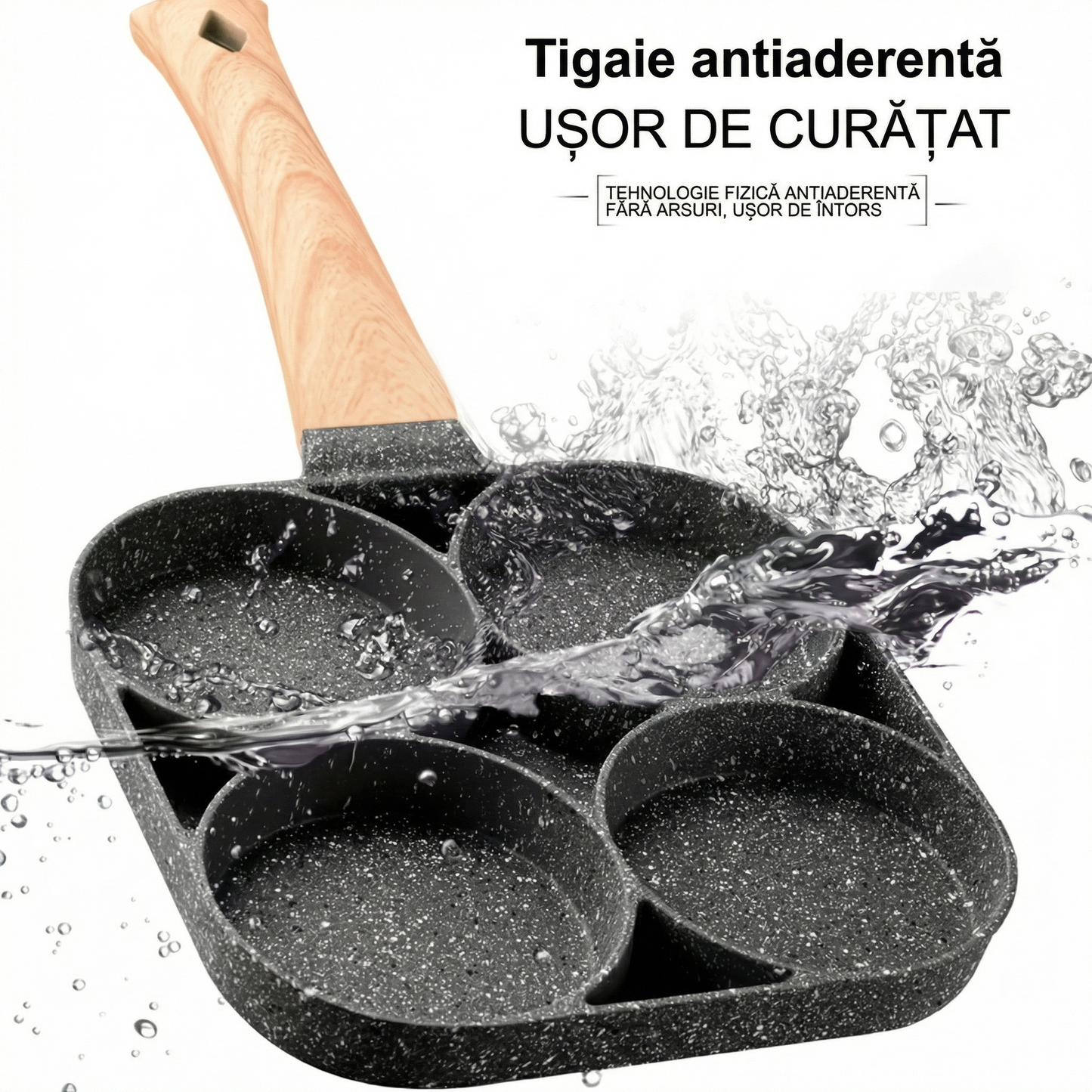 Tigaia Magică™ - Tigaie Universală cu 4 Compartimente