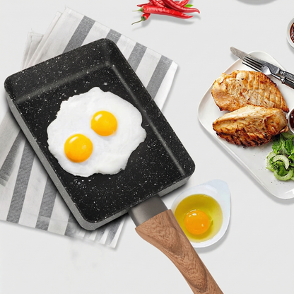 Tigaie Antiaderentă Japoneză XL din Aluminiu – Gătit Rapid și Fără Lipire