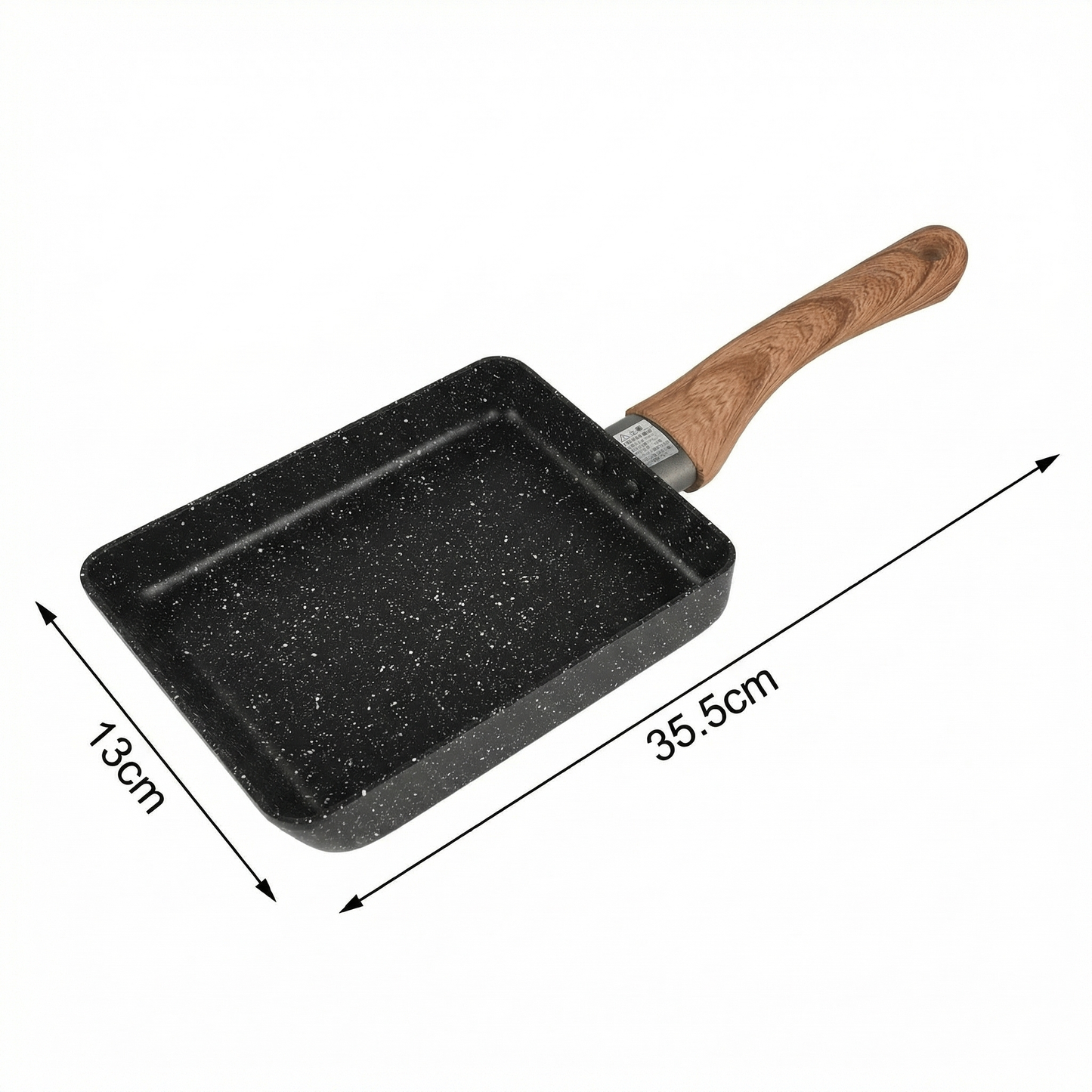 Tigaie Antiaderentă Japoneză XL din Aluminiu – Gătit Rapid și Fără Lipire