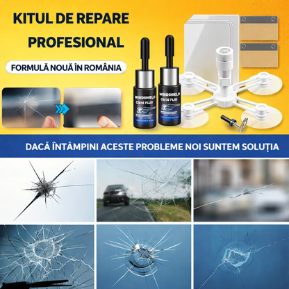 Kit Profesional pentru Reparare Parbriz sau Ecran