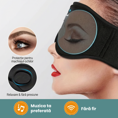 Mască pentru Somn cu Bluetooth