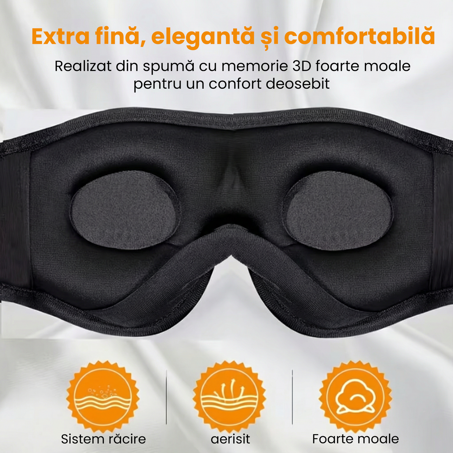 Mască pentru Somn cu Bluetooth