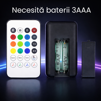 Lampă RGB cu Telecomandă
