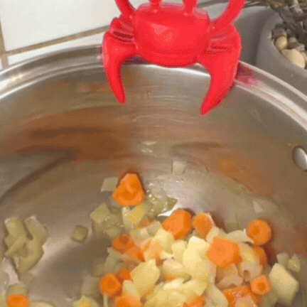 Suport de Lingură cu Formă de Crab