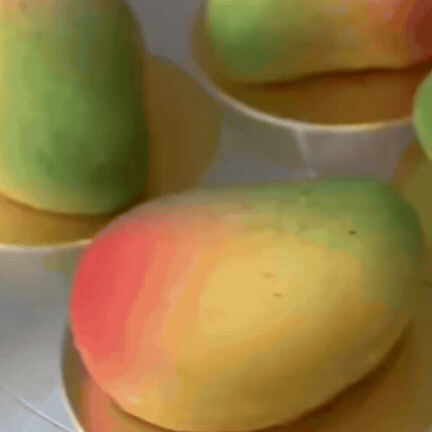 Formă de Tort din Silicon în Formă de Mango