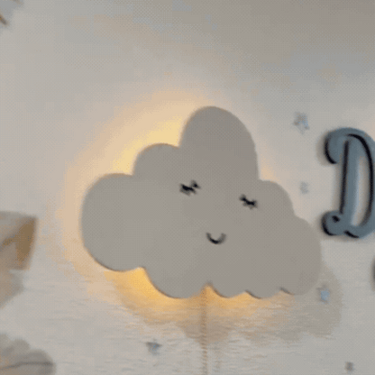 Lumină de Perete LED în Formă de Nor