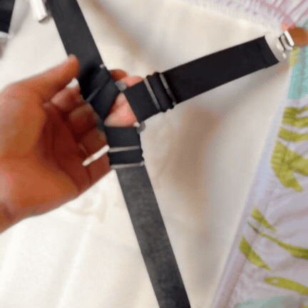 Set de Curele Triunghiulare pentru Lenjerie