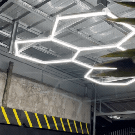 Lampă LED Modulară Tip Fagure